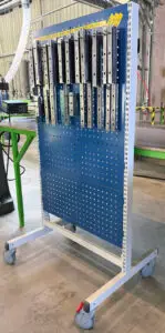 Panel perforowany haki narzędziowe. Meble treston